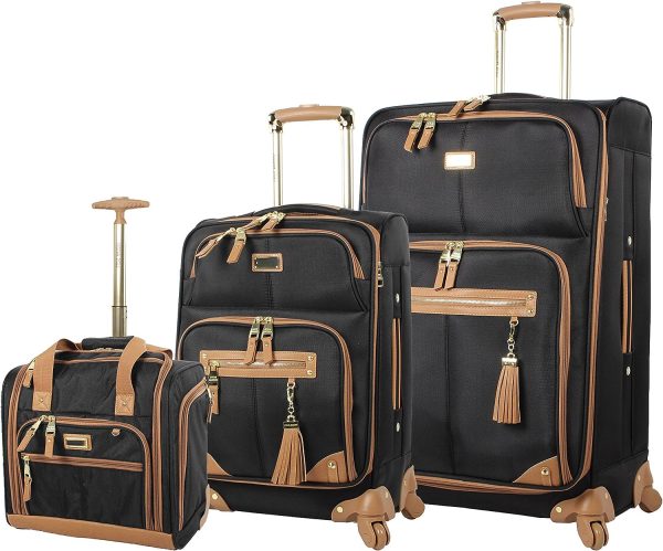 Luggage Set Suitcase Set with Spinner Hardshell Lightweight unisex-adult Carry on Luggage Set, Travel Luggage Set, Large Suitcase with Wheels