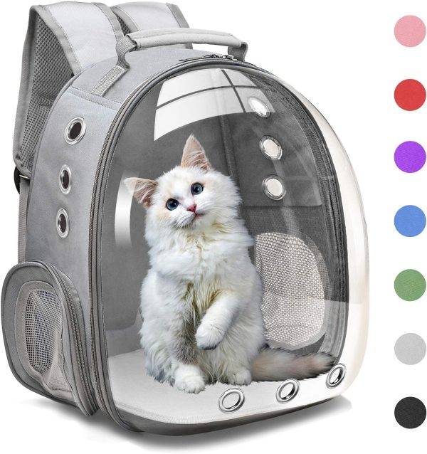 Bubble Carrying Bag for Small Medium dogs Cats, Space Capsule Pet Hiking backpack, Airline Approved Travel Carrier